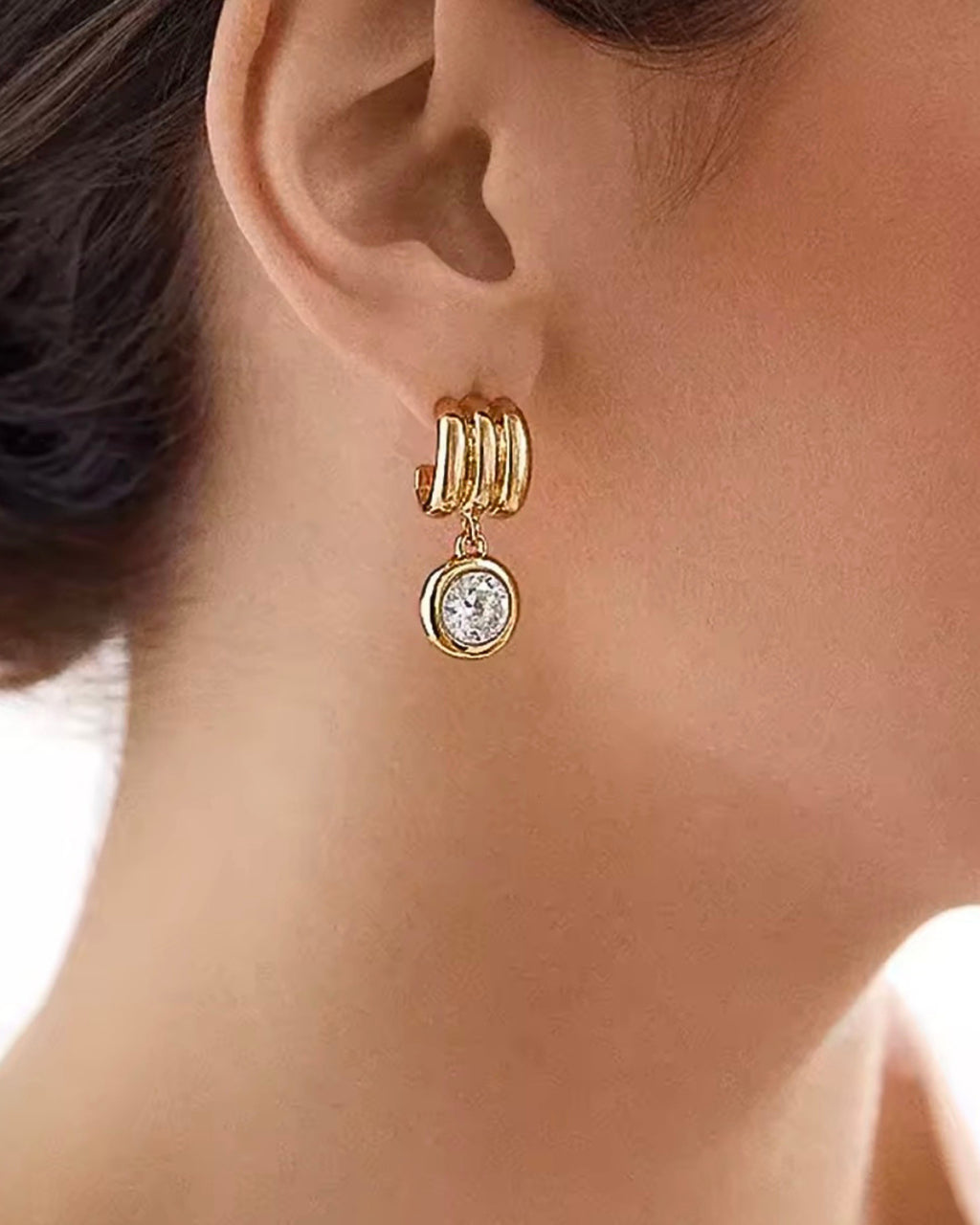 The Three Drop Earrings