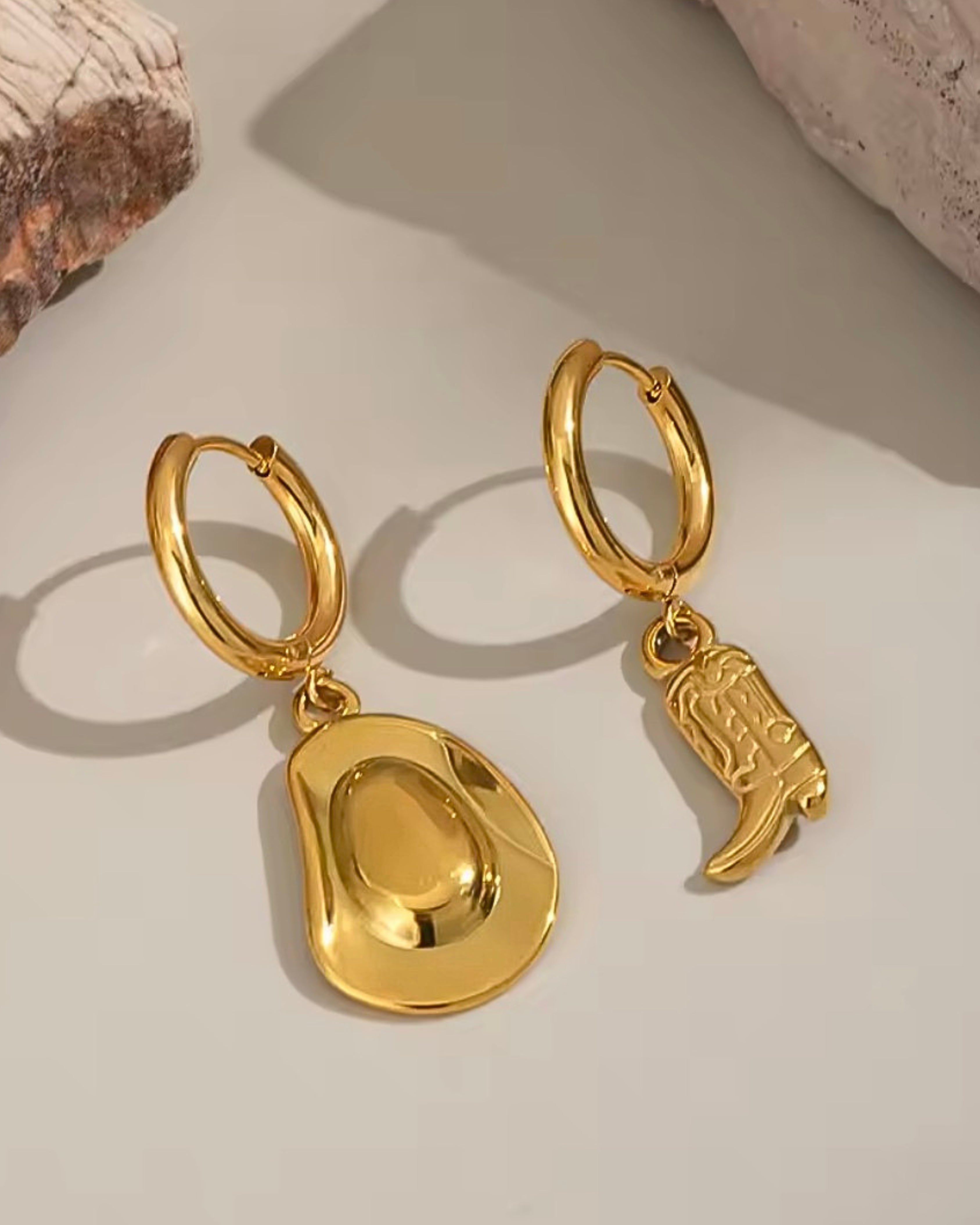 The Cowboy Hat & Boot Earrings
