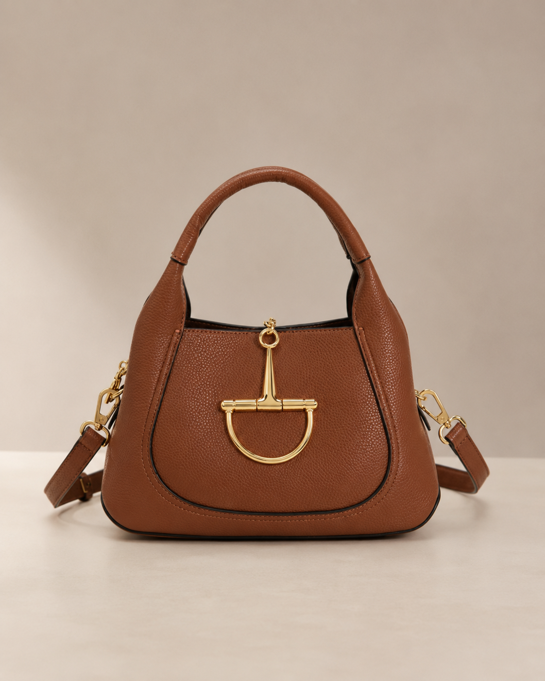 The Horse Bit Top Handle Shoulder Bag