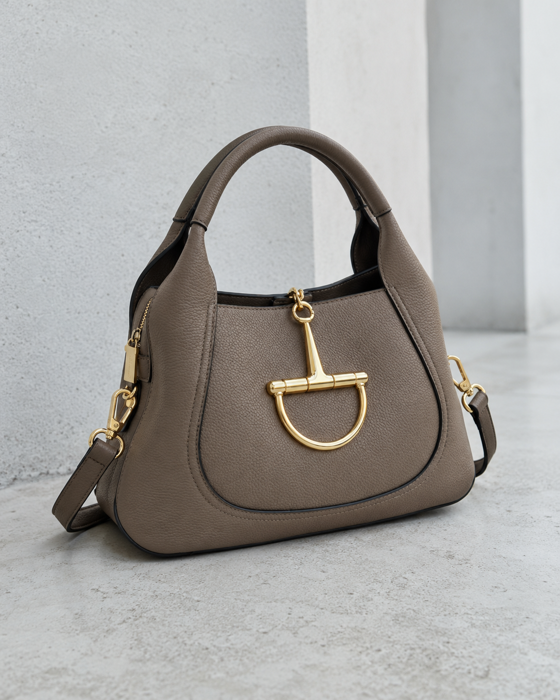 The Horse Bit Top Handle Shoulder Bag
