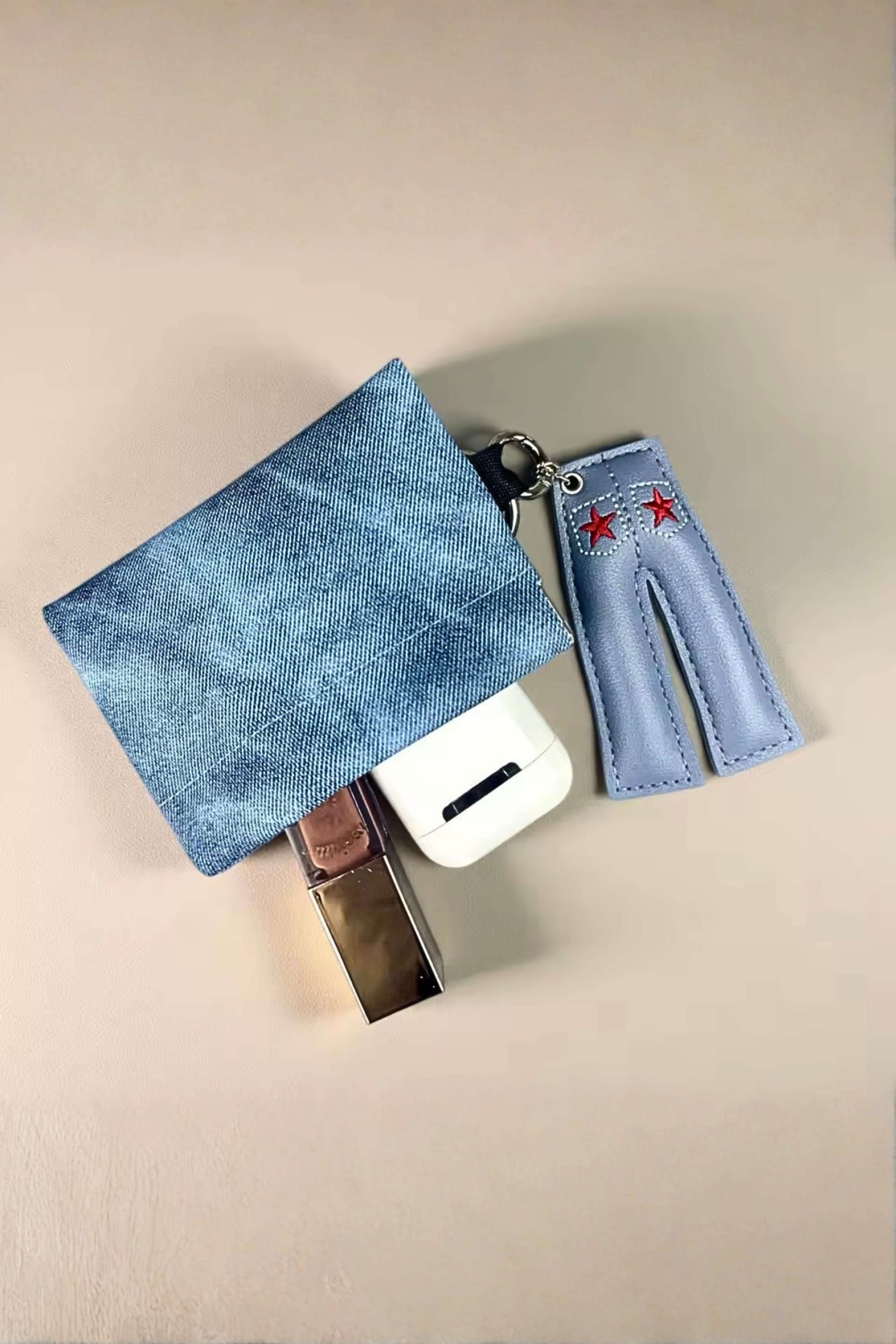 The Flared Jeans Wallet & Bag Charm